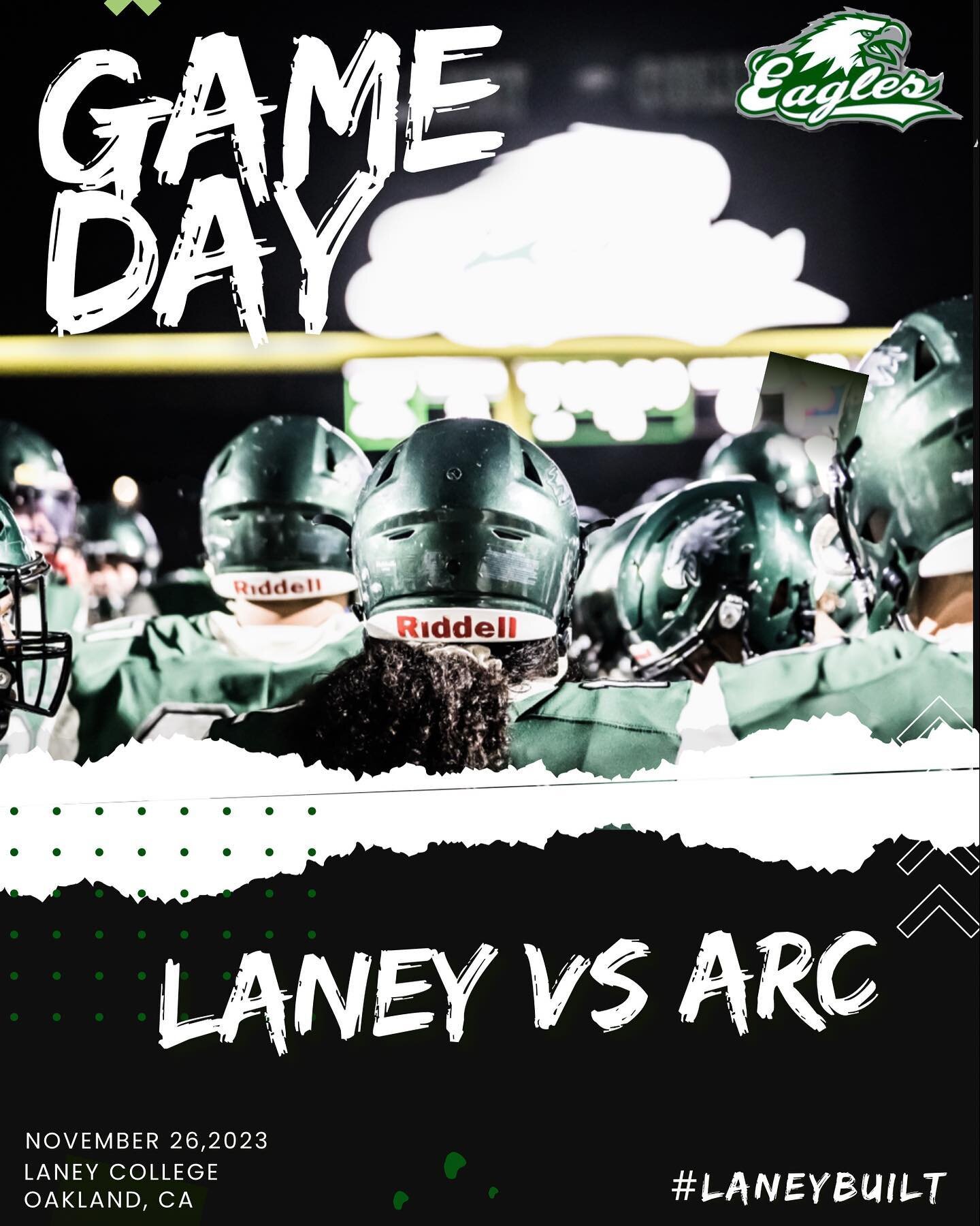 Today is the day! Watch us take on ARC at 5pm at The Nest in the first round of the CCCAA playoffs💪 
Stream: youtu.be/eBGKSO80c5A
2 CLAPS READY READY 
#LaneyBuilt🦅